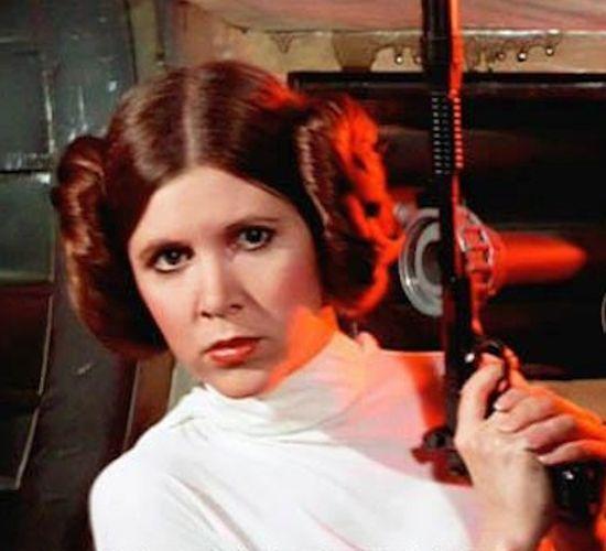 Carrie Fisher Jokes About Star Wars Chapter VII