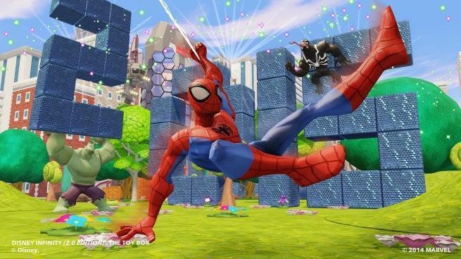 Disney Infinity Rings In New Year With Spider-Man, Rocket Raccoon, Donald  Duck, & More Toy Box Screenshots