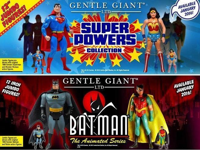 Gentle Giant Announces Jumbo Super Powers & Batman: Animated Series  Collection