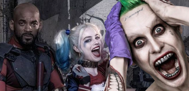 Closer Look At Jared Leto's Joker On Suicide Squad Set With Harley Quinn