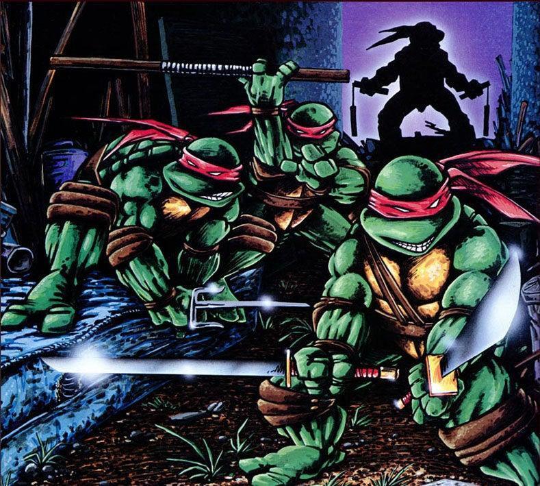 Vintage TMNT Shirt Leonardo Teenage Mutant Ninja Turtles 90s 1990