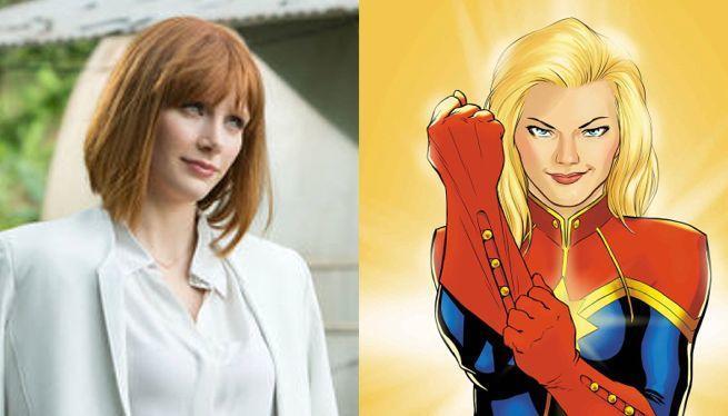 Bryce Dallas Howard Wants To Play Captain Marvel
