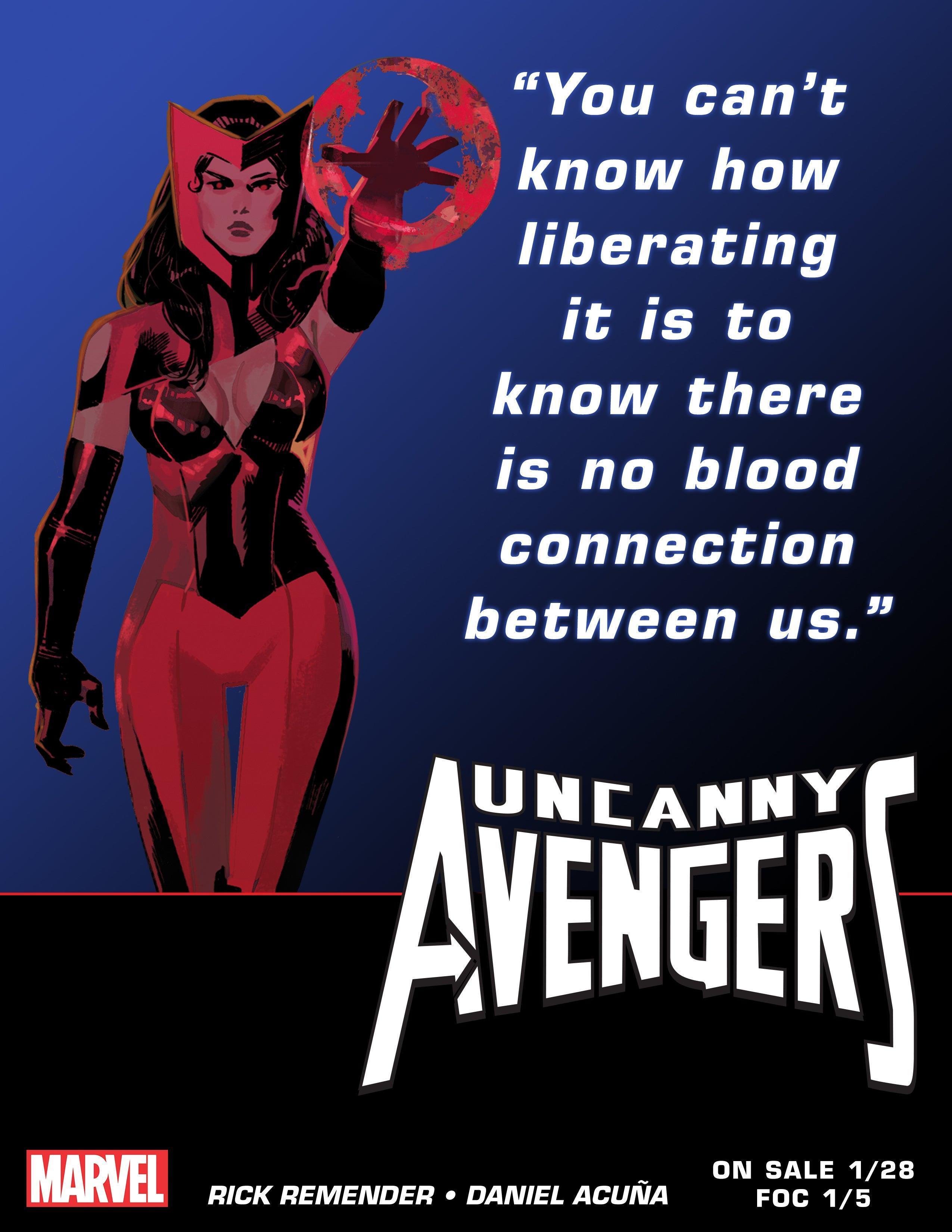 Remender's Uncanny Avengers relaunch puts Quicksilver and Scarlet Witch  into focus
