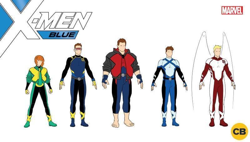 Exclusive: Jamie McKelvie Gives The X-Men: Blue Team New Costumes