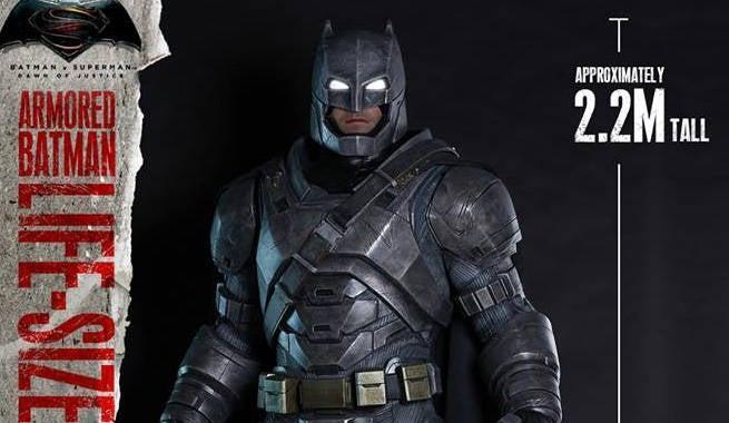Hot Toys Reveals Full-Size Mech-Suit Batman Statue From Dawn Of Justice