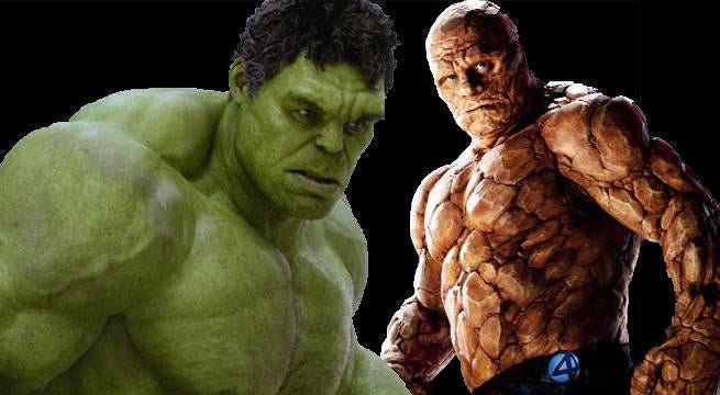 hulk vs the thing movie