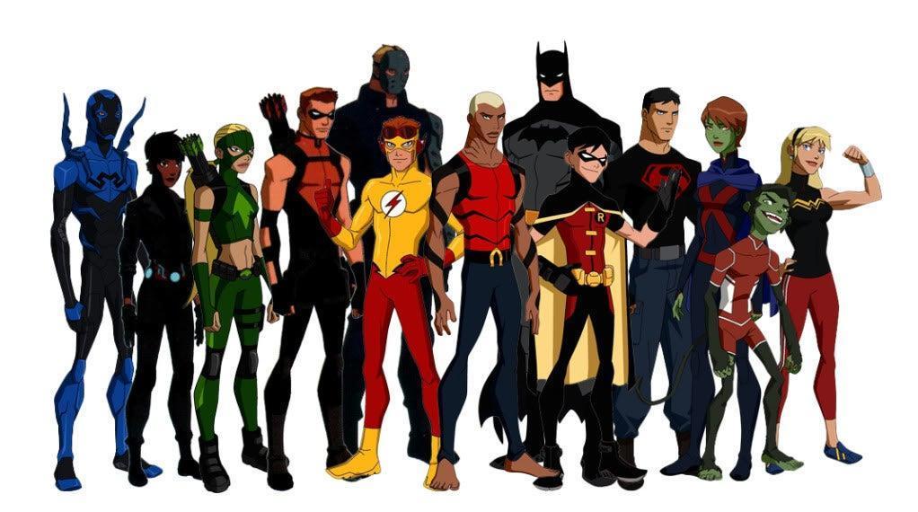 young justice characters names