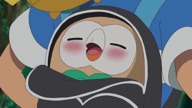 Anime Rowlet for a blessed day  rpokemon