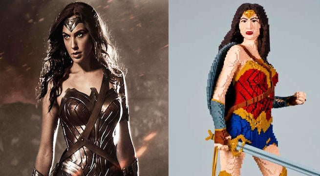 Life-Size Wonder Woman LEGO Statue To Be Displayed At Comic-Con