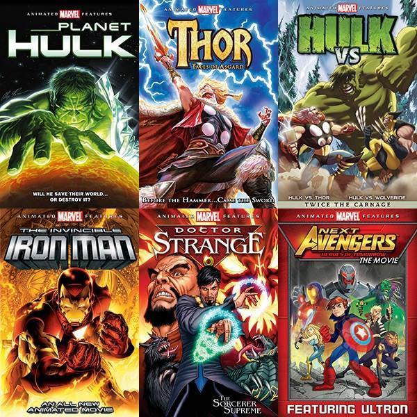 Enter to Win Six Animated Marvel Movies In the Not Very Civil Bundle From  Lionsgate