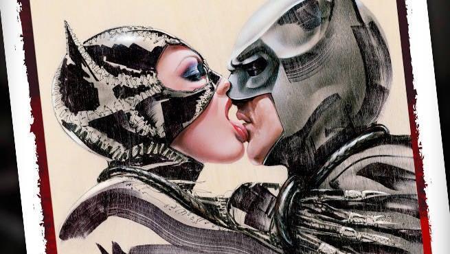 Catwoman Gives Batman A Tongue Lashing In New Limited Sideshow Print