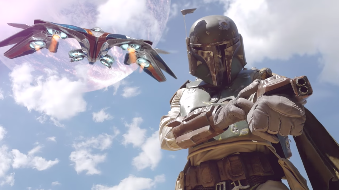 Boba Fett Fights Star-Lord In Epic New Super Hero Beat Down