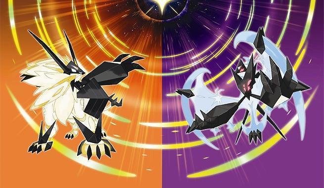 Lunala and Necrozma unite  Pokémon Ultra Sun and Moon! Amino