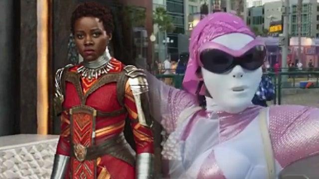 Black Panther's Lupita Nyong'o Goes Undercover At Comic-Con As A Power ...