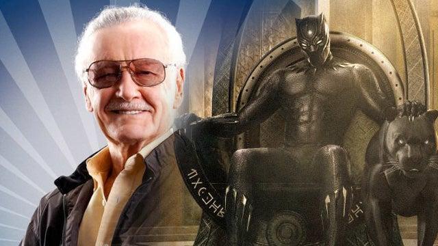 Stan Lee Appears at 'Black Panther' World Premiere
