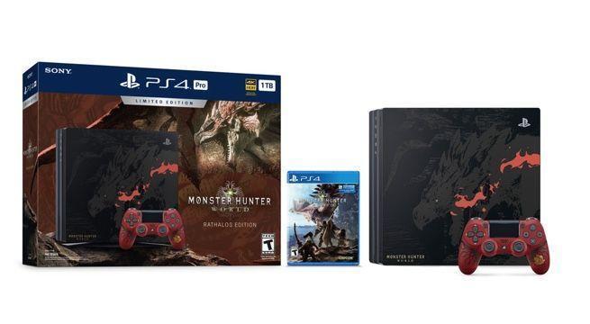 Pre-Order the PlayStation 4 Pro 'Monster Hunter: World' Limited 