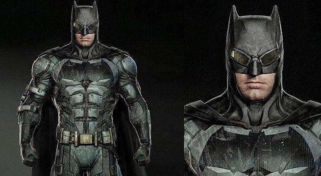 Justice League': Batman Tactical Suit Concept Art Shows Closeup Details