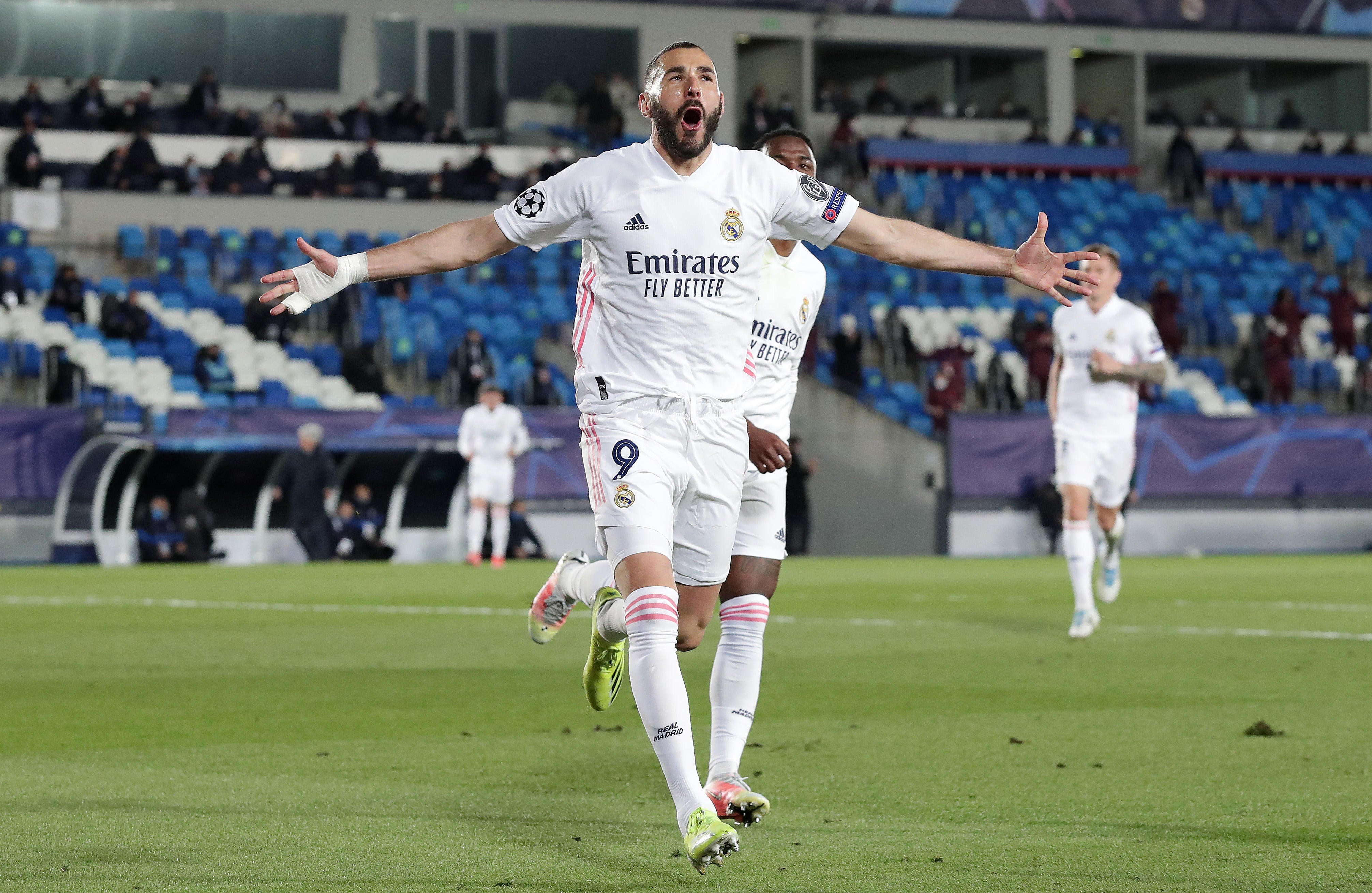 Real Madrid vs. Atalanta score Benzema and Ramos on target as Zidane's