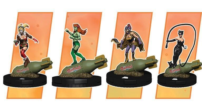 Heroclix Harley Quinn and the Gotham Girls Fast Forces Pack 