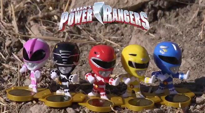 Power Rangers Metallic Limited Edition 5 PK 2018 Loot Crate for sale online 