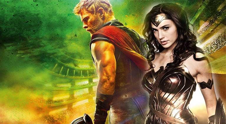 Wonder Woman,Chris Hemsworth,Thor: Ragnarok.