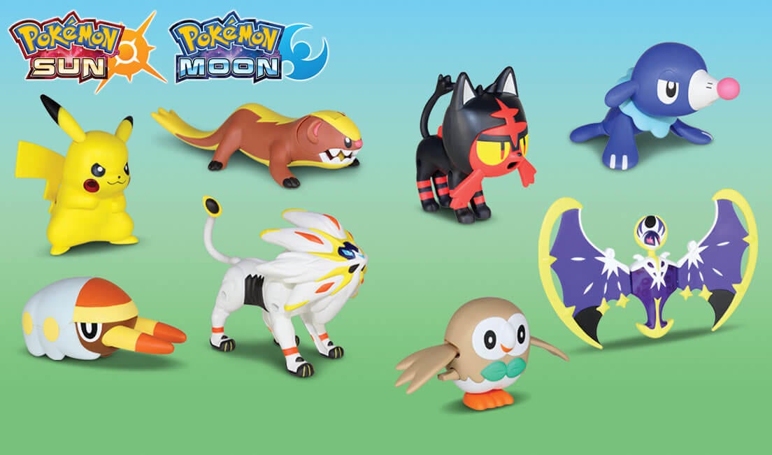 Pokemon Toys and Cards Coming to McDonald's Happy Meals