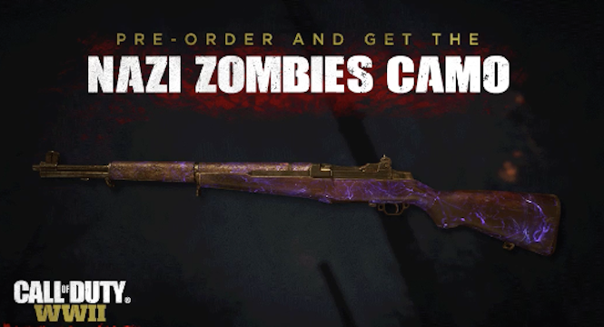 GameStop - Pre-order Call of Duty WW2 in store this weekend to bring home a Nazi  zombie while supplies last