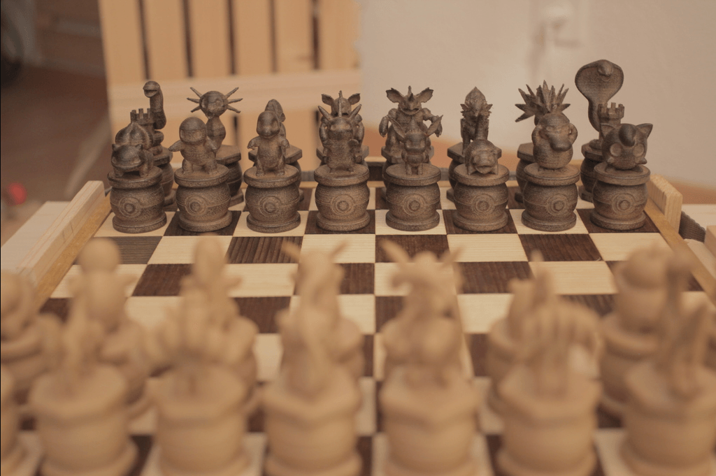 Pokemon Chess Pieces *NEW* Board not included 
