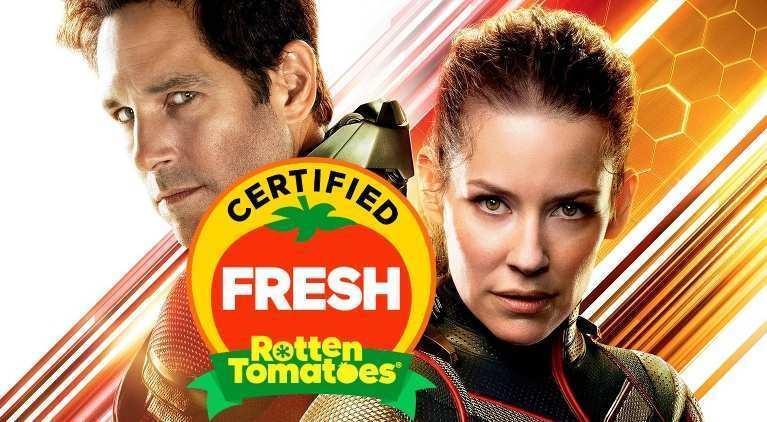 Ant-Man and the Wasp' Officially Certified Fresh on Rotten Tomatoes
