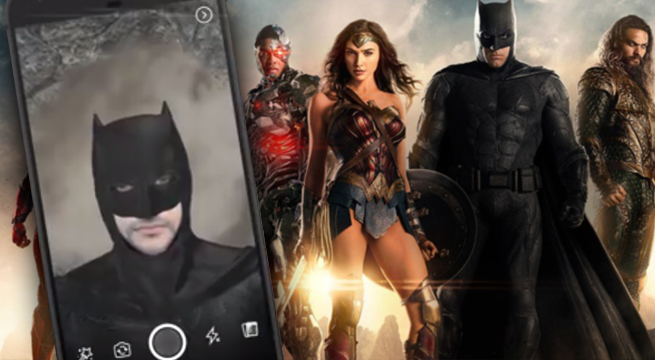 Justice League Facebook Filter Puts You In The Mask