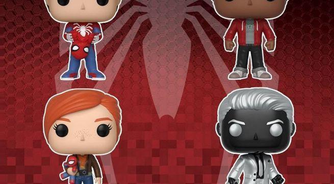 Spider-Man PlayStation 4 Funko Pops Swing Into Action