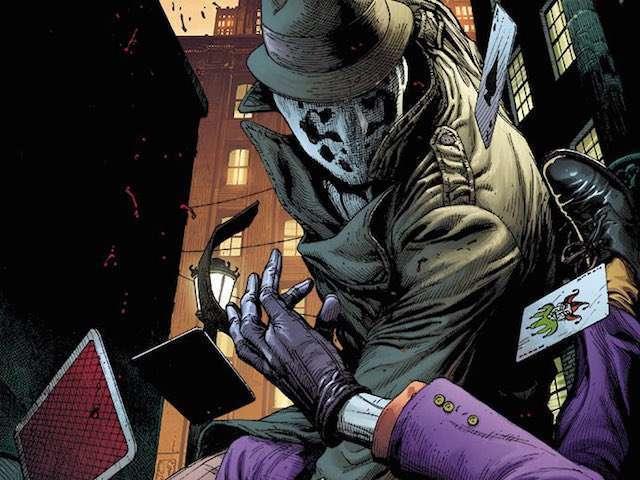 Doomsday Clock' Artist Shares Sketch of 'Watchmen's Rorschach Fighting The  Joker