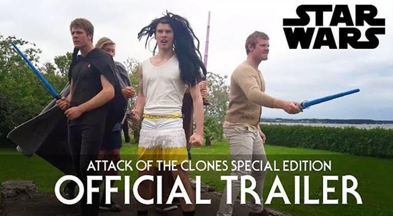 A Low Budget Shot-for-Shot Remake of the Star Wars: The Last Jedi Trailer