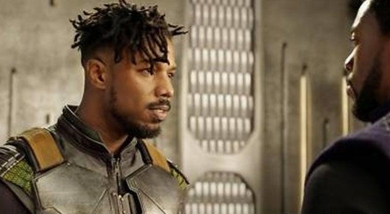 Black Panther trailer gives Michael B. Jordan's villainous Killmonger a  wartime suit - Polygon
