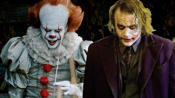 Bill Skarsgard Compares His Pennywise To Heath Ledger's Joker