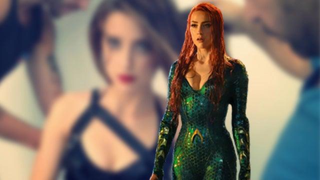 Aquaman's Amber Heard Stuns In Behind The Scenes Mera Photo