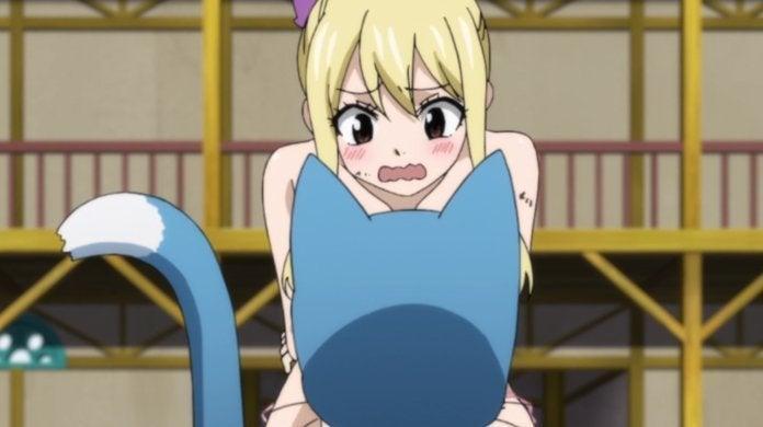 Fairy Tale Fan Service Anime Porn - Fairy Tail' Preview Teases A Skimpy Lucy Scene