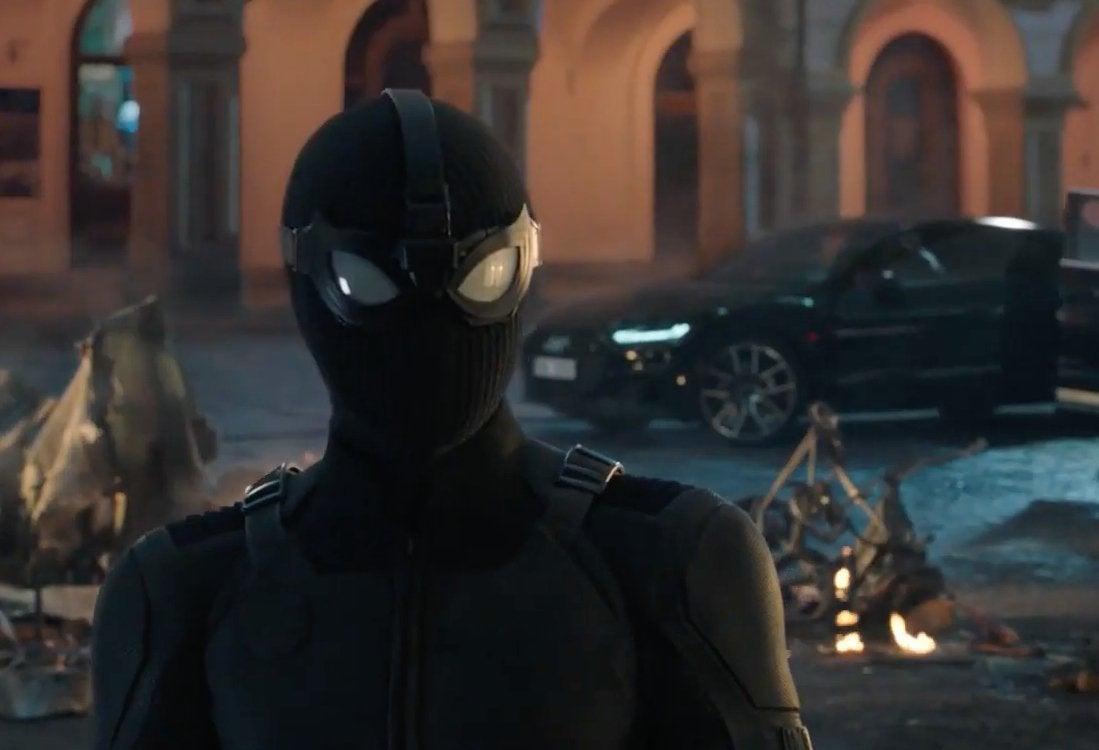 Spider-Man: Far From Home': New Look at Stealth Suit