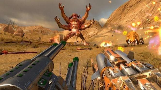 blouse Lui voorjaar Serious Sam Collection' Rated For PlayStation 4 and Xbox One