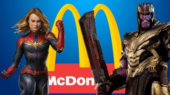 McDonalds Avengers Endgame Captain America mask 