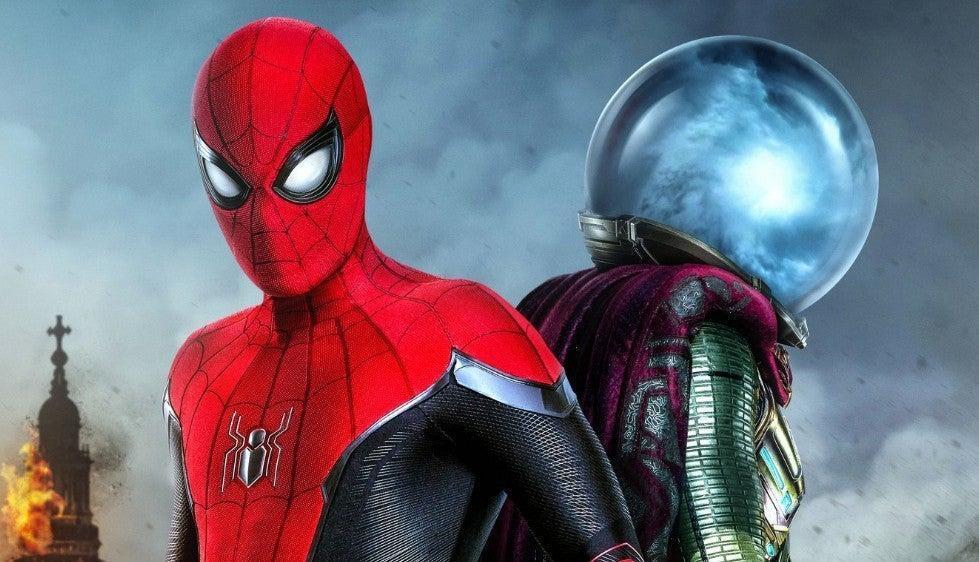 Spider-Man and Mysterio Team Up in Far From Home International Poster
