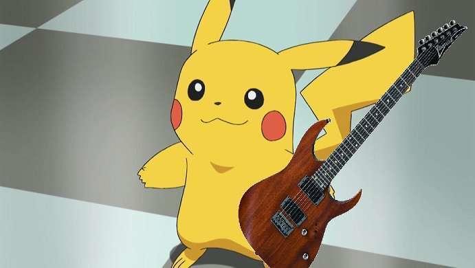 Pokemon Fans Can Rock Out on This New Pikachu Guitar