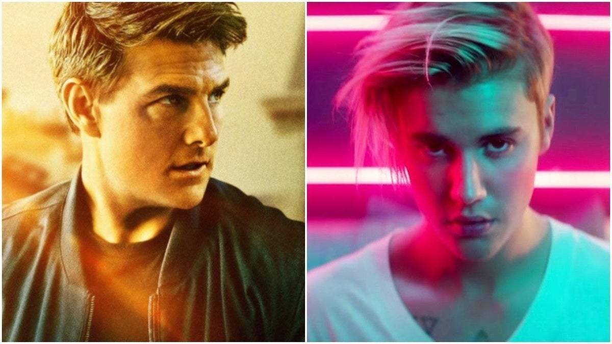 Justin Bieber's Team Is Actually Trying to Set Up Tom Cruise Fight