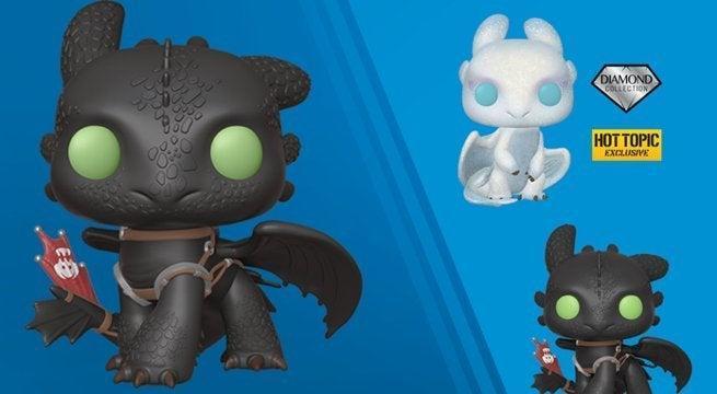Uitschakelen inflatie fout Funko Launches Toothless and Light Fury 'How to Train Your Dragon 3' Pop  Figures