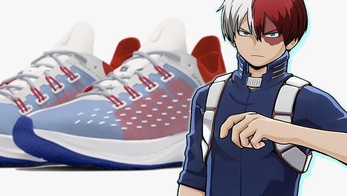Hero Fan Hypes Todoroki With Custom Nike
