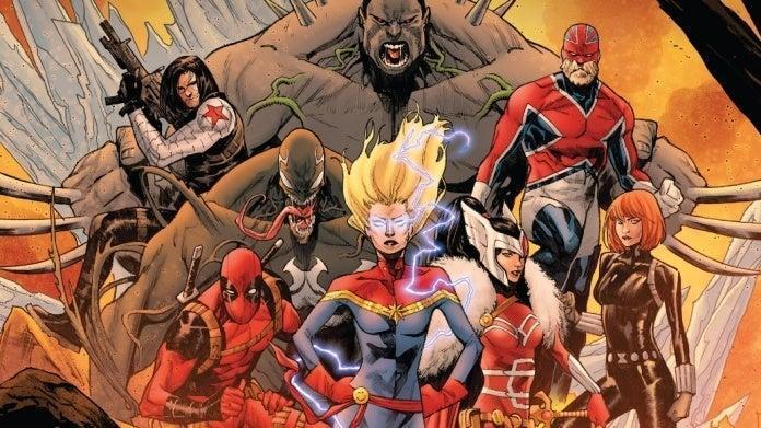 Captain Marvel Leads a New Team of Avengers That Includes Deadpool and Venom
