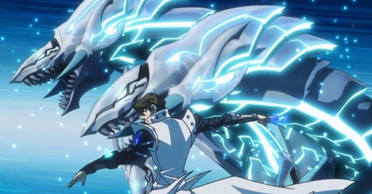 Yu-Gi-Oh Art Brings Kaiba's Blue-Eyes White Dragon to Real Life