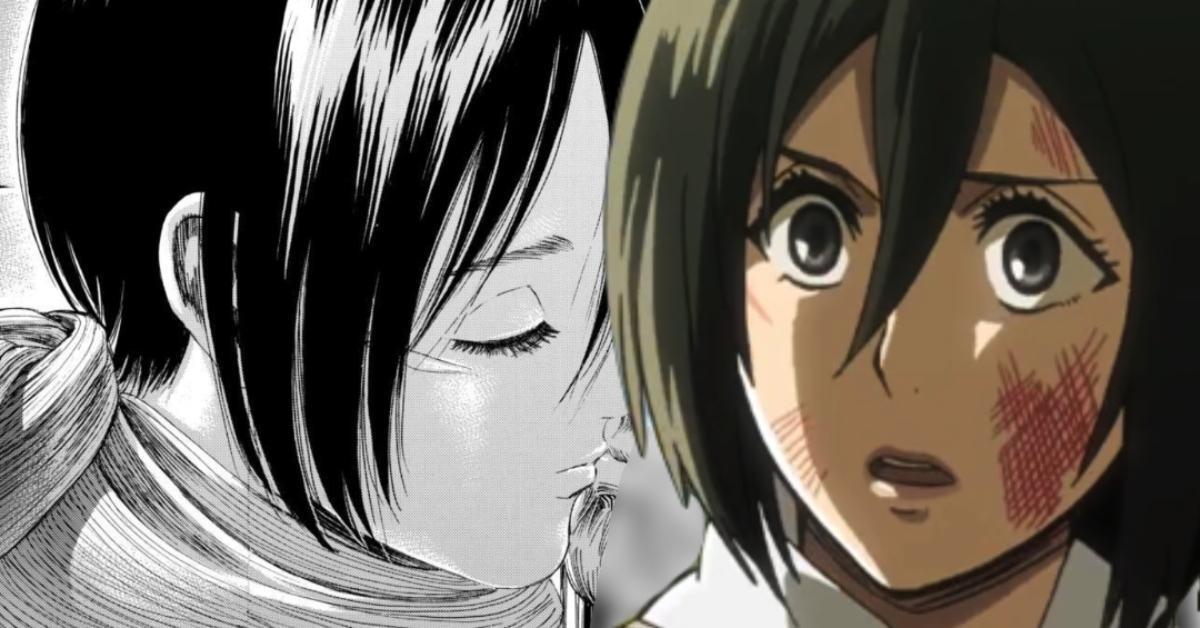 Attack on Titan Cliffhanger Leaves Mikasa with a Kiss