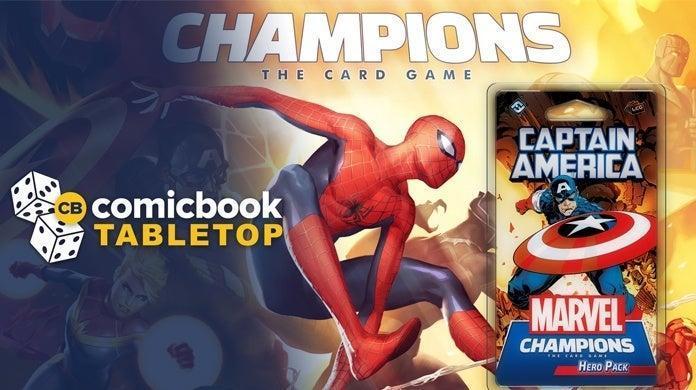 Card Game Marvel Champions Captain America Hero Pack New 