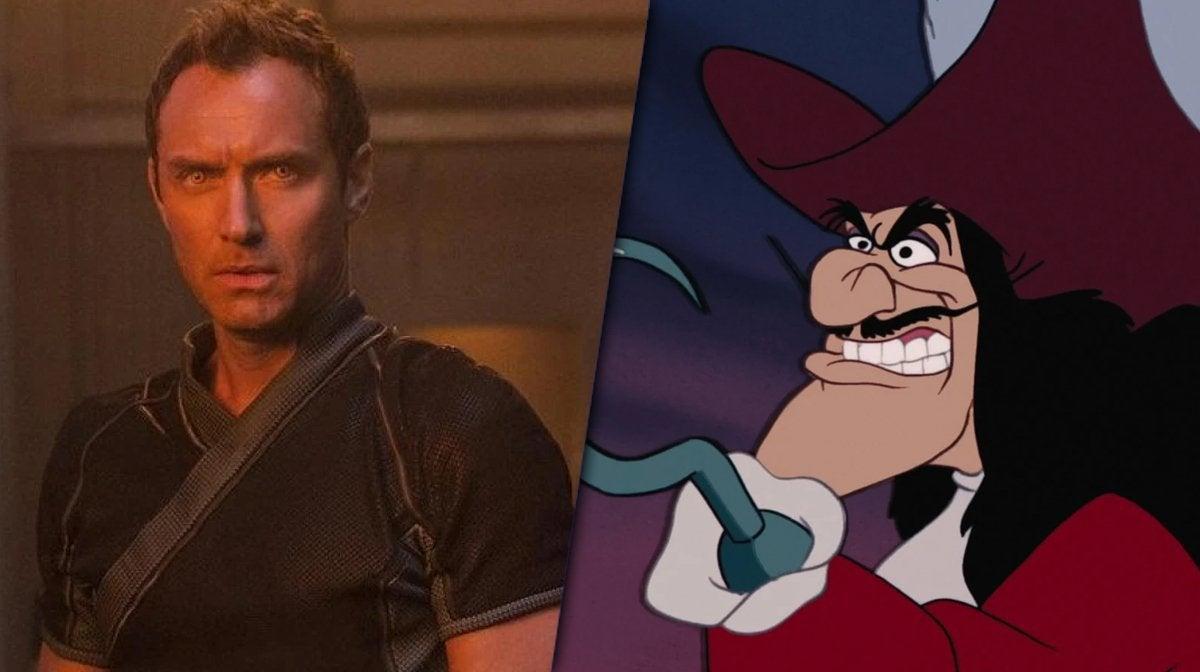 First Photos of Jude Law as Captain Hook in Disney's Peter Pan & Wendy  Surface Online